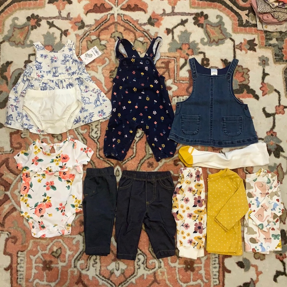 Carter's chickpea Outfit Bundle